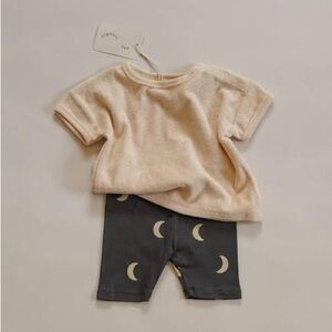 Organic Zoo Terry T shirt Pebble